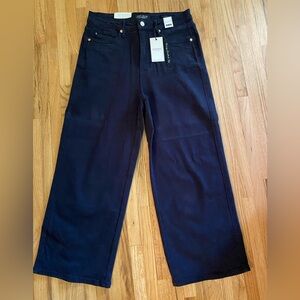 Just Blue Wide Crop Jeans Navy 9/29